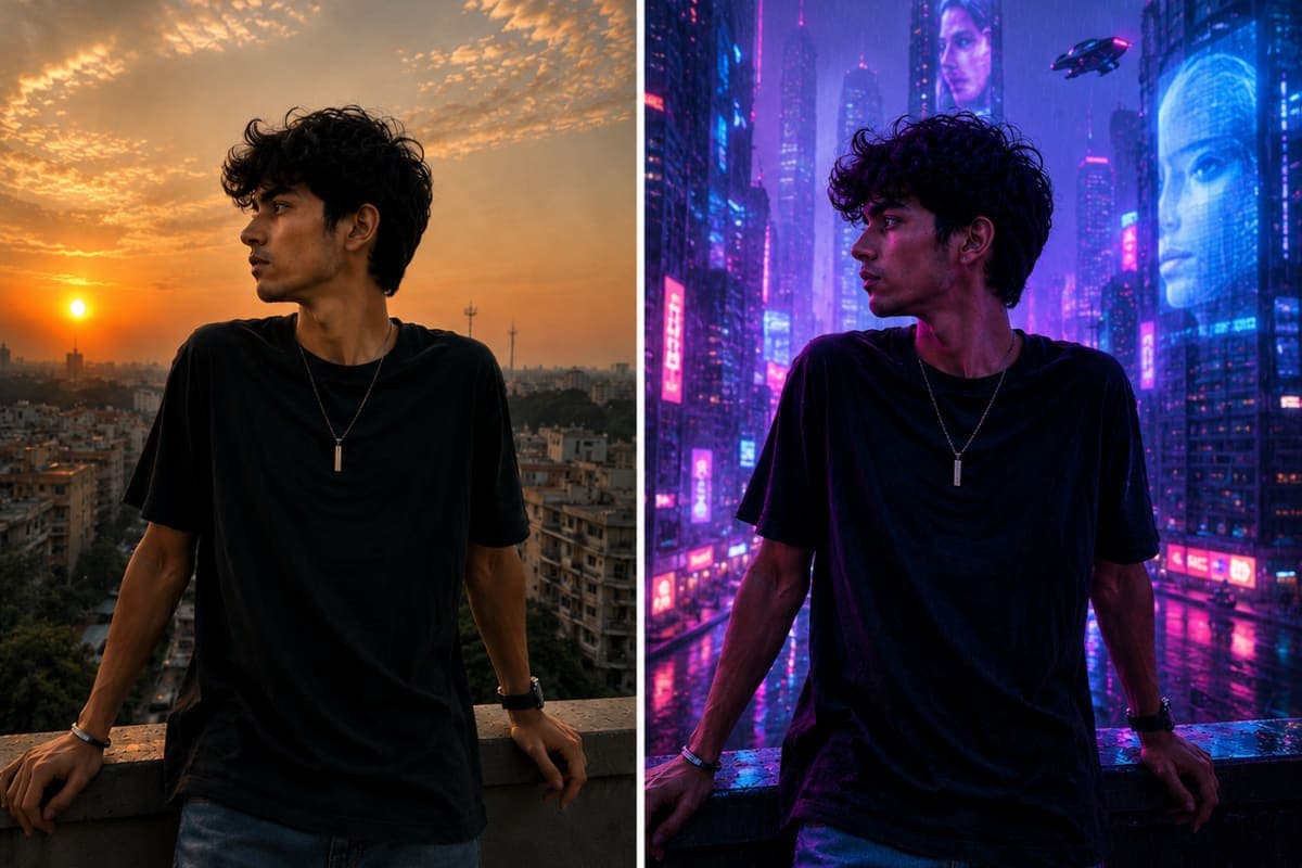 Cyberpunk Neon Trend